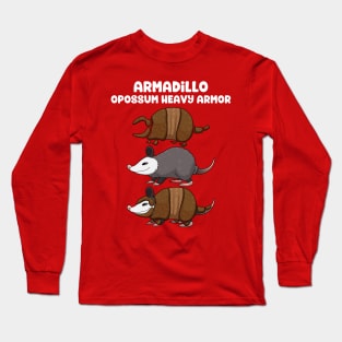 Possumadillo: The Ultimate Armor Fusion Long Sleeve T-Shirt